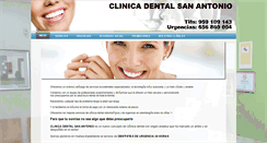 Desktop Screenshot of clinica-sanantonio.com